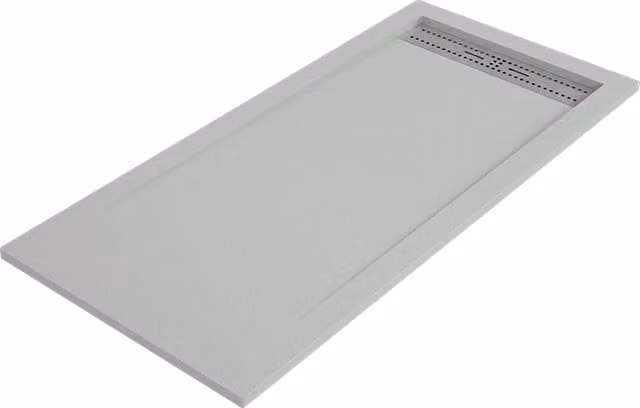 Piatto doccia BIDAI 80x160 cm Nuvola griglia in acciaio