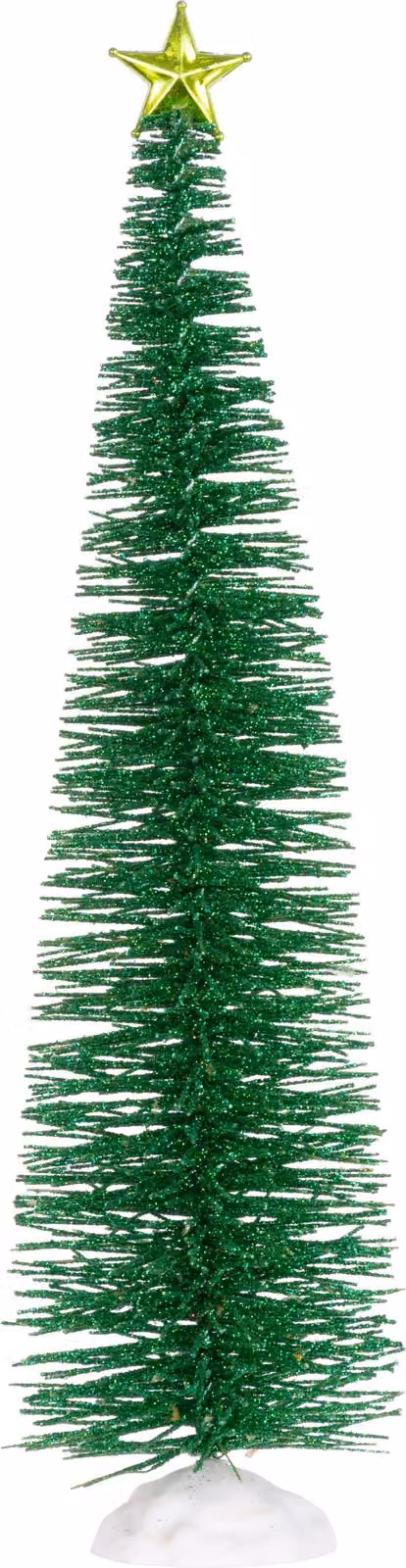 Albero MagicHome Natale, scintillante con stellina, 30 cm