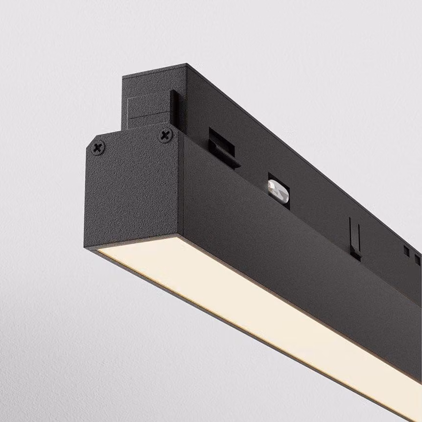 Base di Illuminazione Moderno Exility Nero Luce 24W