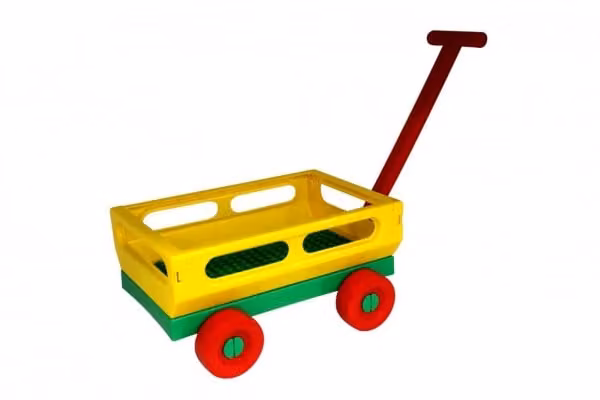 Carrello manuale Wadertoys, singolo, 1 pezzo, colori assortiti