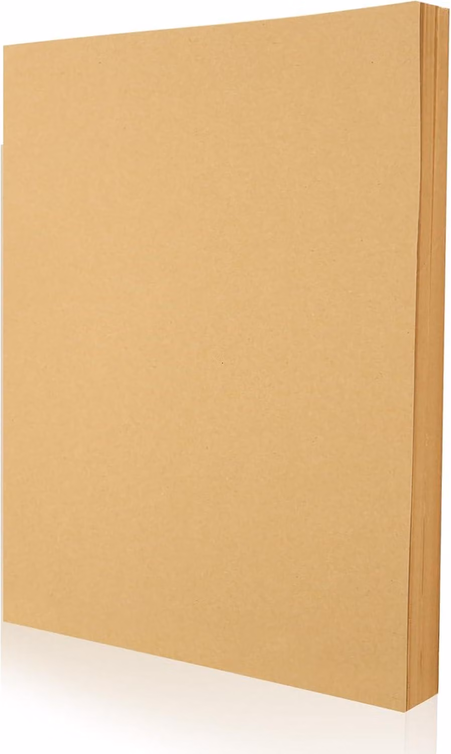 Carta kraft marrone, 160 g/m², 100 fogli, formato A4, ideale per lavori manuali e creativi