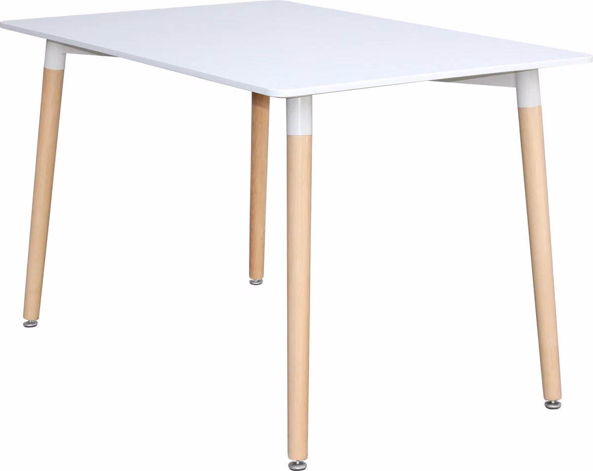 Tavolo da pranzo 120x80 ONE bianco