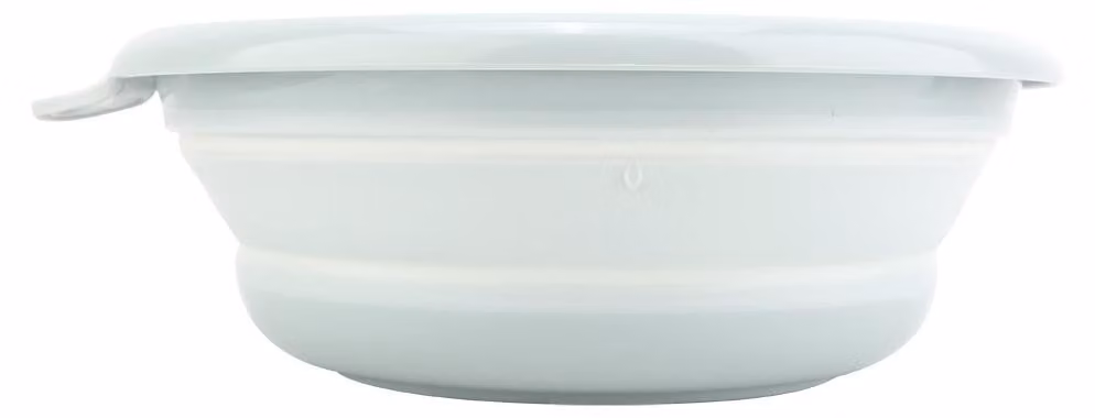 Lavello pieghevole da campeggio, per uso esterno, con struttura in plastica, ideale per la cucina. (blu)