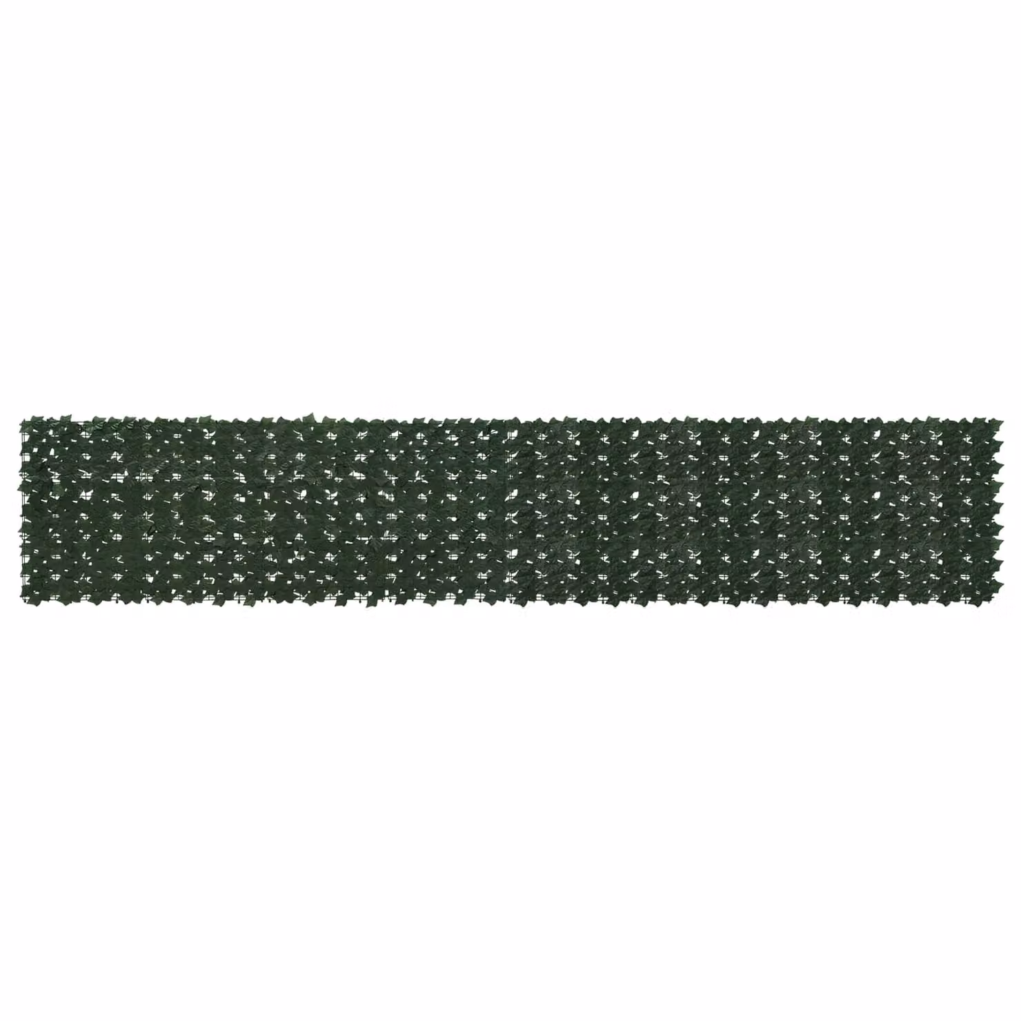 Schermo per balcone con siepe artificiale vidaXL, Verde Scuro, L: 400 cm x H: 75 cm