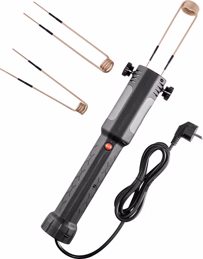 SucceBuy Riscaldatore a induzione per svitare le viti, 1100 W, set di riscaldatori magnetici, strumento per rimuovere le viti arrugginite, ausilio per le riparazioni nelle officine auto con 3 bobine