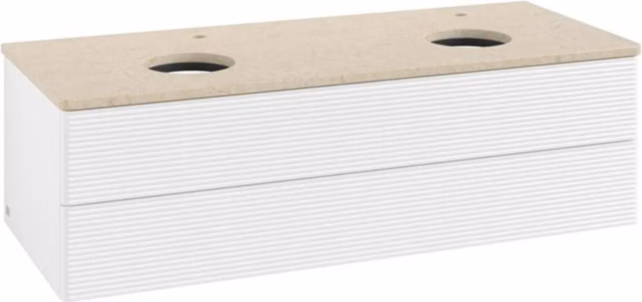 Mobiletto V&B con struttura frontale, con illuminazione Antao 120x36x50cm, HL, WBP botti