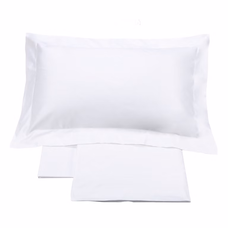 BORGONUOVO Completo letto - Taglia: 2 piazze,Colore: BORGONUOVO - BIANCO