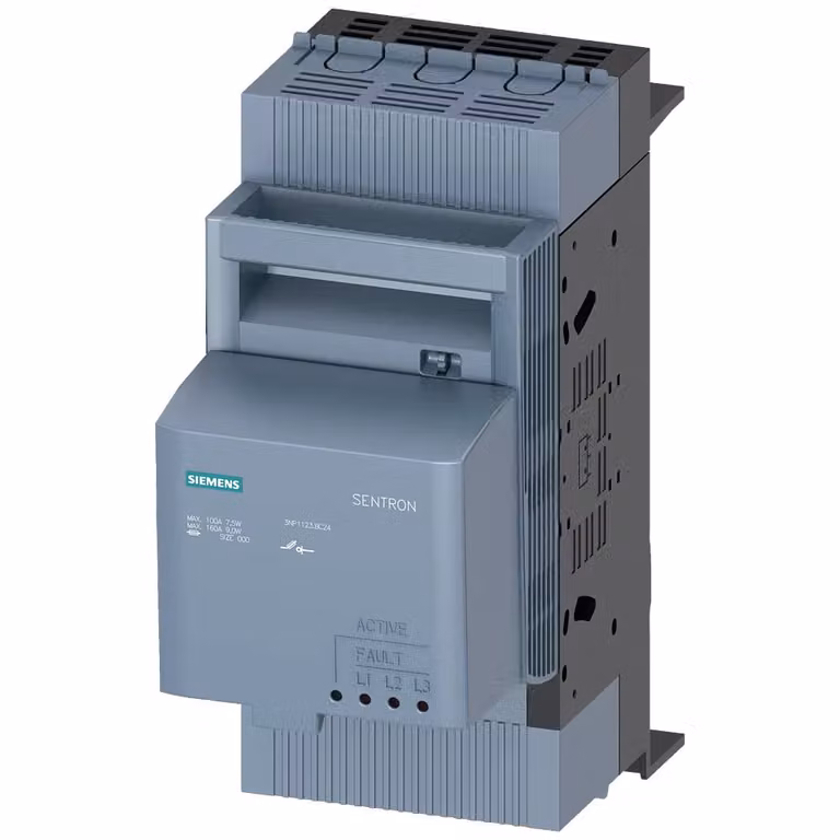 SIEMENS 3NP1123-1BC24 Sezionatore con fusibile Calibro fusibile = 000 160 A 690 V/CA