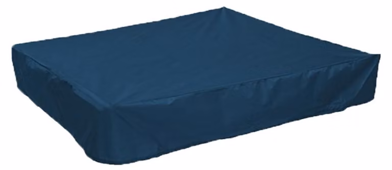 Copertura impermeabile per sabbiera - 120 x 120 cm - Blu