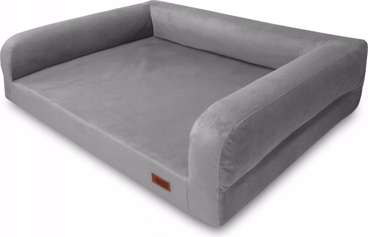 Letto ortopedico per cani grigio per chihuahua HUGGY DOGGY S