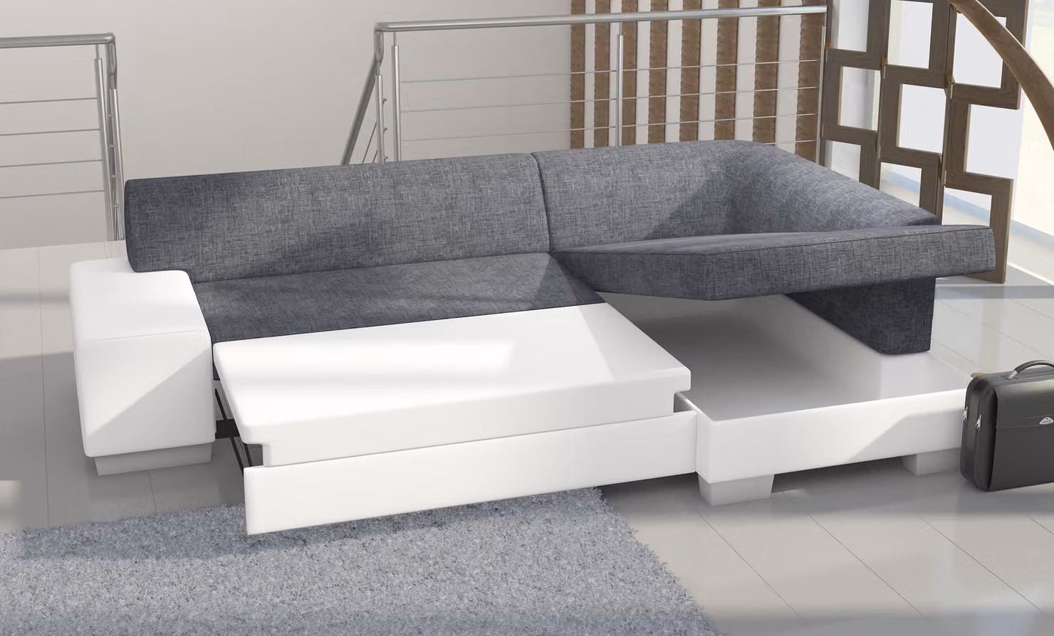 Sofa Wohnlandschaft Wohnzimmer Ecksofa Leder Couch Polster Garnitur Sitz Sofas