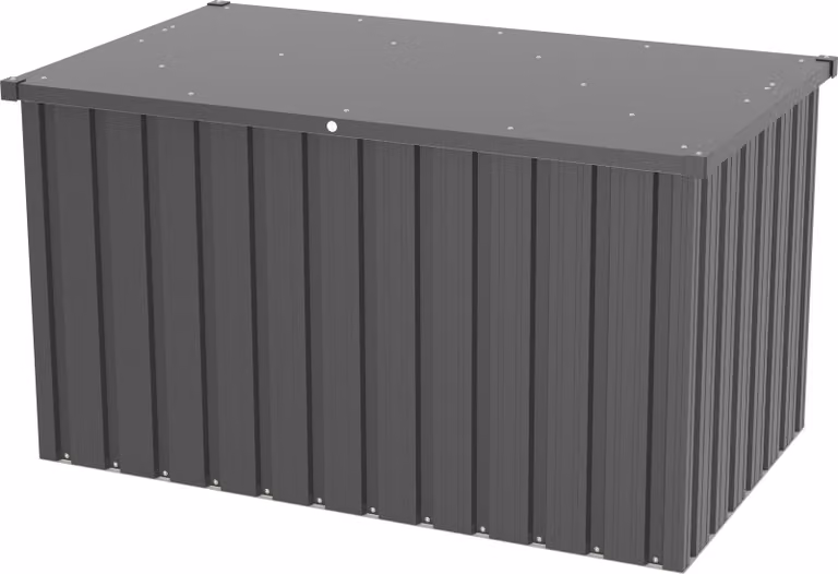tepro cassetta degli attrezzi in metallo 130 x 70 cm, cassetta universale, antracite