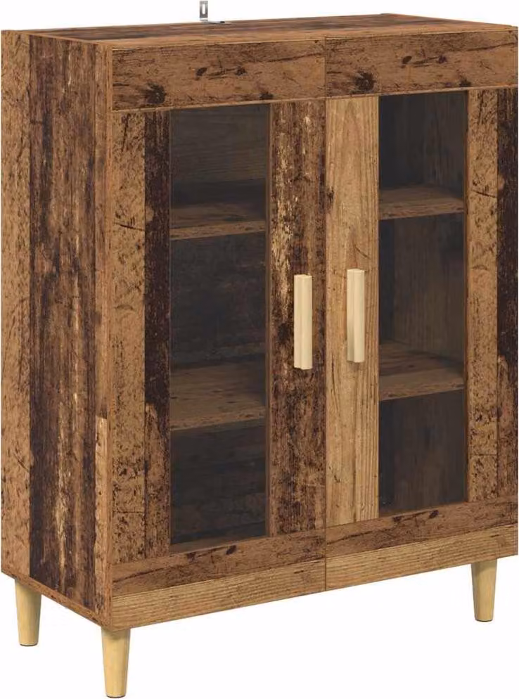 Credenza Legno vecchio 69,5 x 34 x 90 cm Legno multistrato