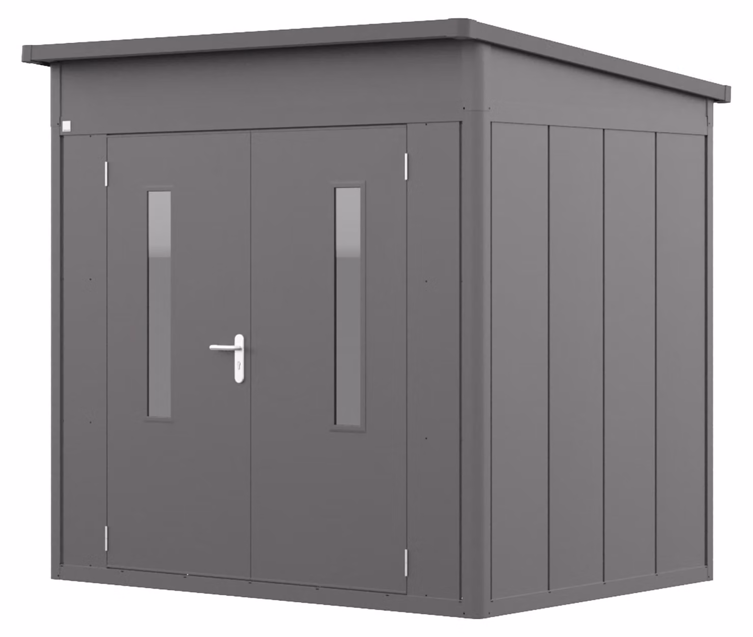 GFP Primeyard Casetta da giardino metallo 228x180x231 cm Armadio da esterno per attrezzi antracite