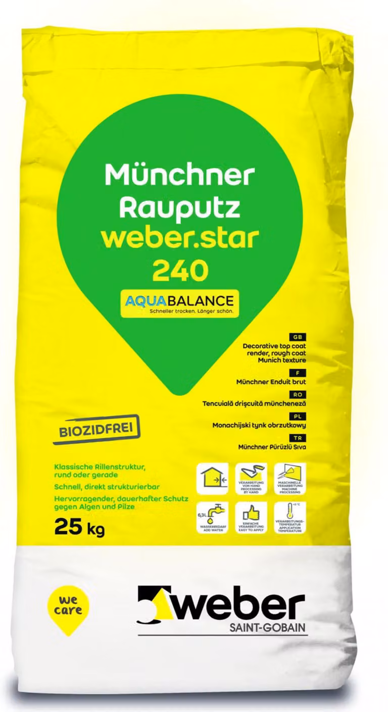 weber.star 240 AquaBalance 3,0mm 25kg Münchner