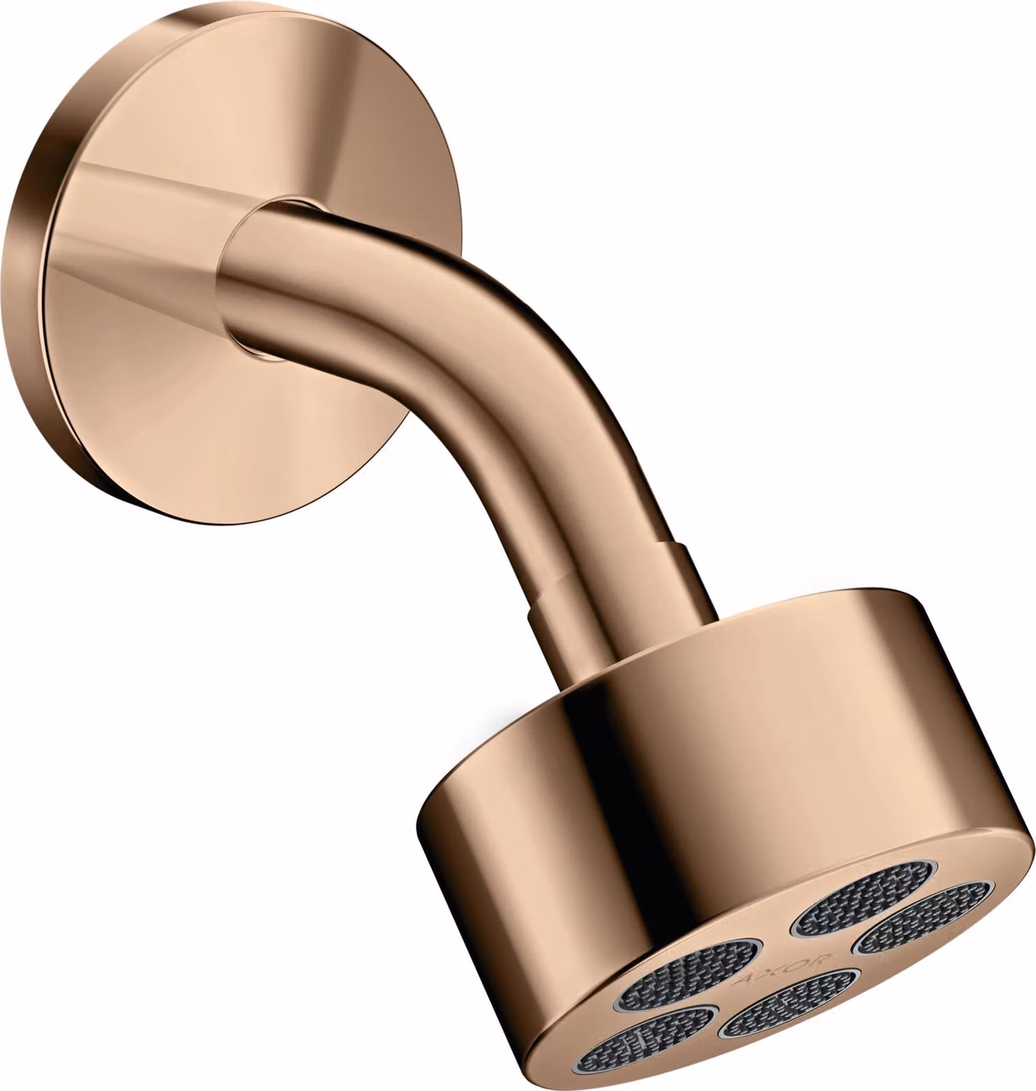 hansgrohe AXOR One Douche de tête 75 1jet EcoSmart avec bras de douche, 48490300, 48490300