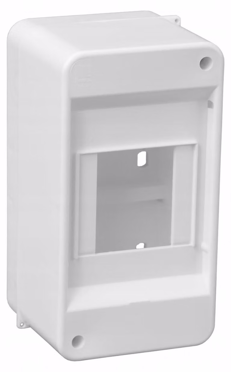 Quadro di distribuzione piccolo Montaggio in superficie di 3 moduli Scatola portafusibili Scatola di distribuzione