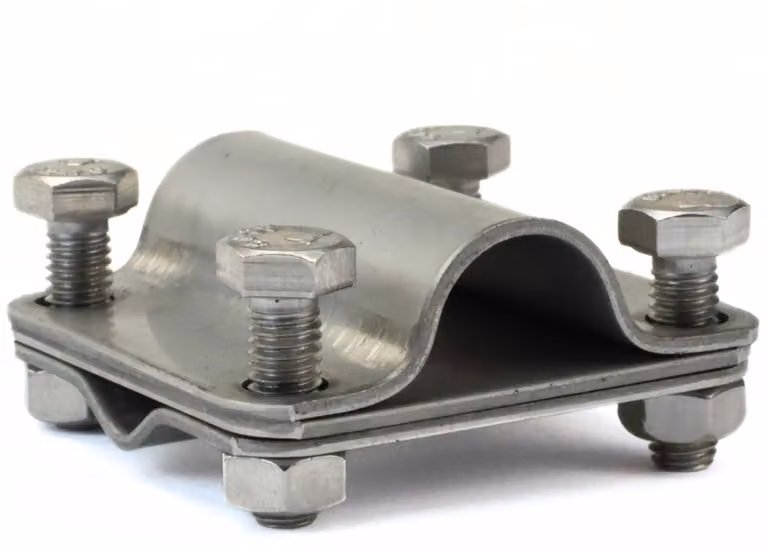 Haus-Held Morsetto croce dispersore 16 mm inox V4A