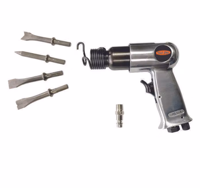 MARTELLO SCALPELLATORE PNEUMATICO CARDINALE 7 pezzi