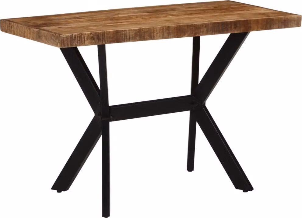 Tavolo da pranzo 110x55x75 cm in legno massiccio di mango