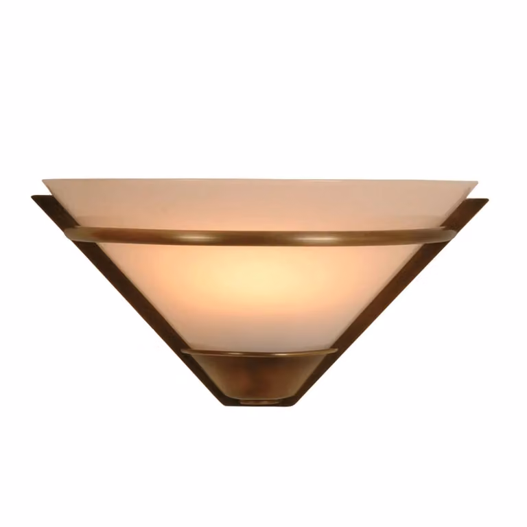 Menzel Applique da parete ANNO, dimmerabile, Bronzo / Ottone antico, Soggiorno / Sala da pranzo, Ottone, Campagna / Rustiche, Applique