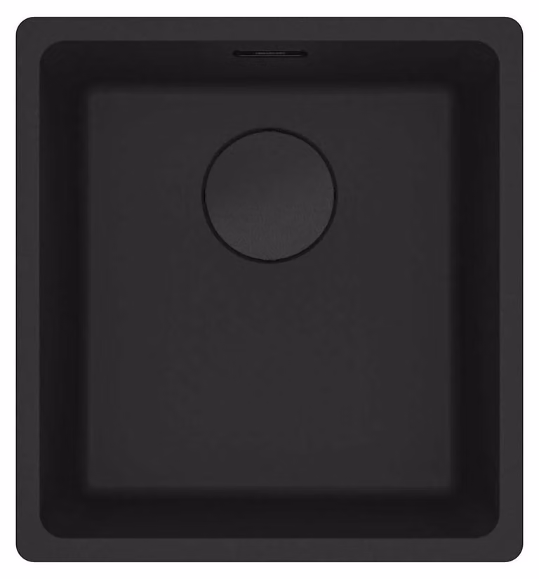 Lavello da incasso Franke Maris MRG 210-37 Fragranit da incasso, nero opaco - Black Collection, funzionamento manuale