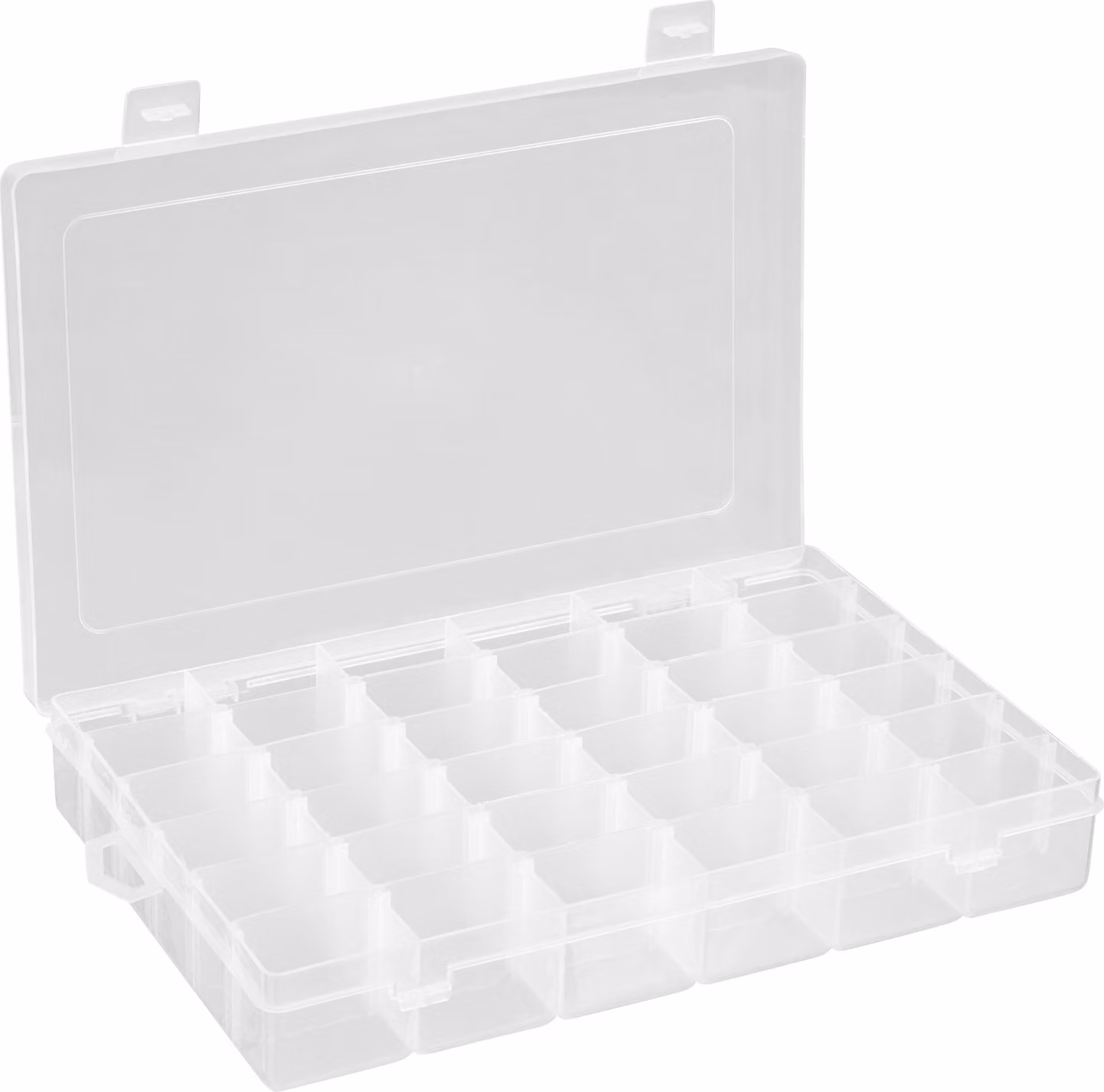 baytronic scatola di plastica con 36 scomparti 275 x 175 x 45 mm (sfuso)