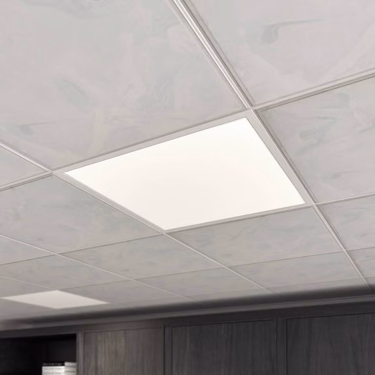 Pannello a LED Arcchio Vinas, 62 cm, bianco, alluminio, CCT Vinas Arcchio, dimmerabile, Bianco / Opale, Studio / Ufficio, Plastica, Pannello LED