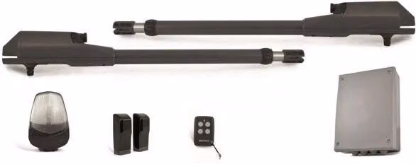 Kit per cancelli battenti a doppia anta Proteco Ace 4 TI KAC44A0YD416 colore nero