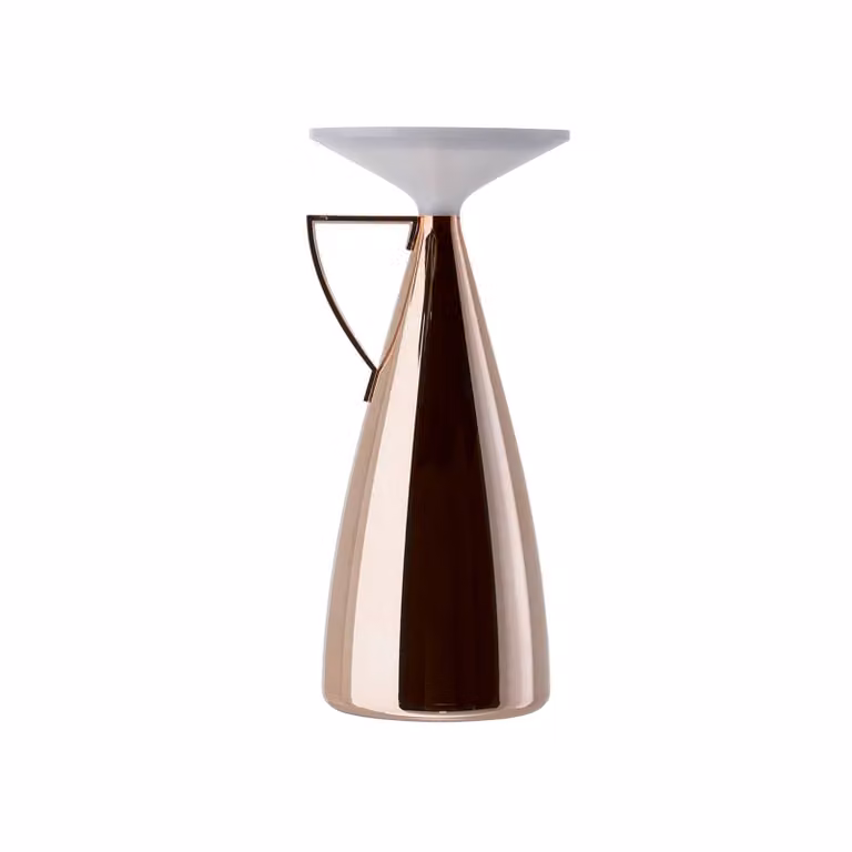 Kartell Lampada da tavolo a LED Camomille, dimmerabile, Rame, Soggiorno / Sala da pranzo, Plastica, Design, Lampada da tavolo LED