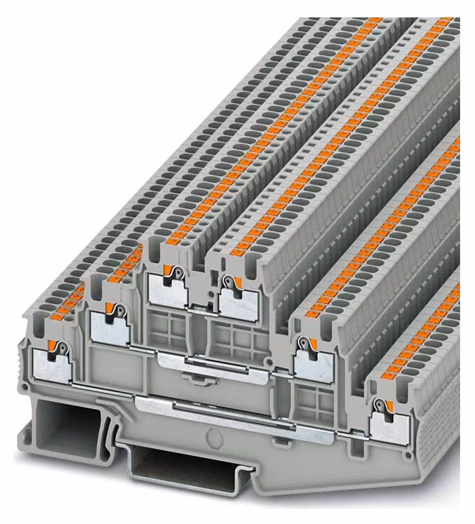50 pezzi Morsetto multilivello - Morsetto di alimentazione 3,5 mm 15A PT 1,5/S-3L