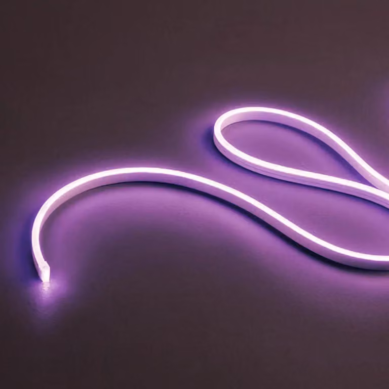 ARELUX XSNAKE, striscia LED da 1 metro, 8W/metro, 120 LED/metro, 24V DC, colore rosa, grado di protezione IP67, angolo di emissione 120°