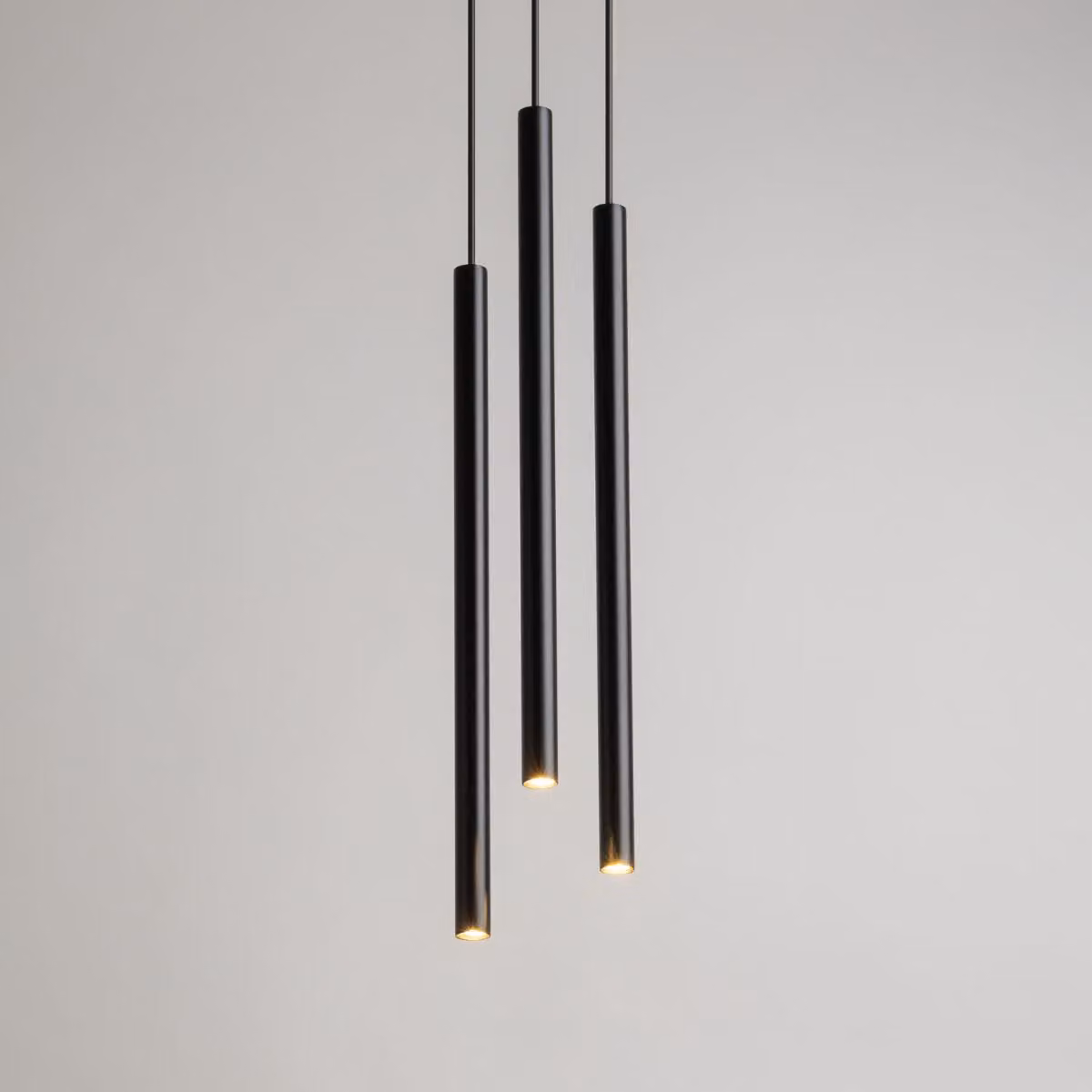Lampada a sospensione moderna decorativa tripla rotonda nera Sopel 3xG9 3W Sigma Lighting