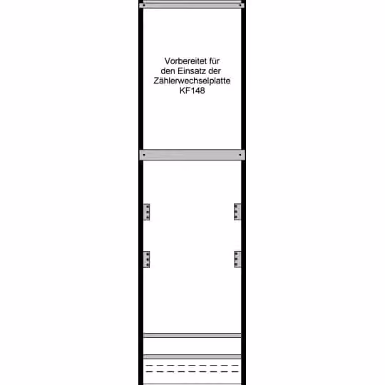 Striebel e John 2/8MWR1A Unità di montaggio per accessori M+W VBEW per sistemi di trasformatori di misura 2CPX023990R9999