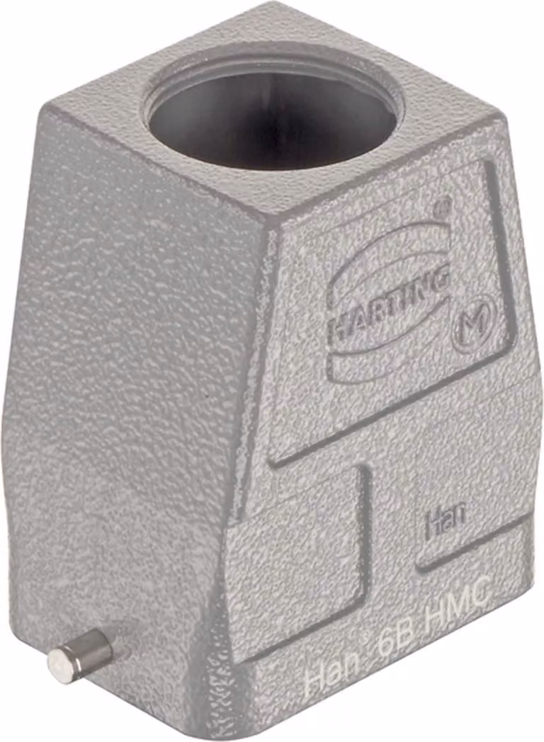 HARTING Han 6B HMC Involucro alto, 1xM32 uscita cavo diritta, per 1 staffa (nella parte inferiore) - 1 pezzo