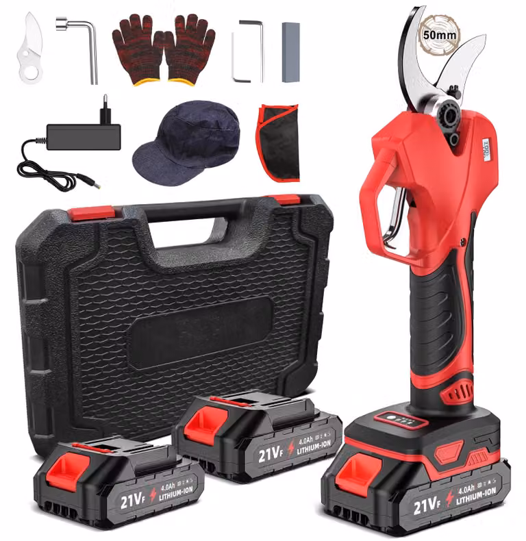 Tagliaerba elettrico a batteria, potenza: 1000W, design leggero, lama da 50 mm