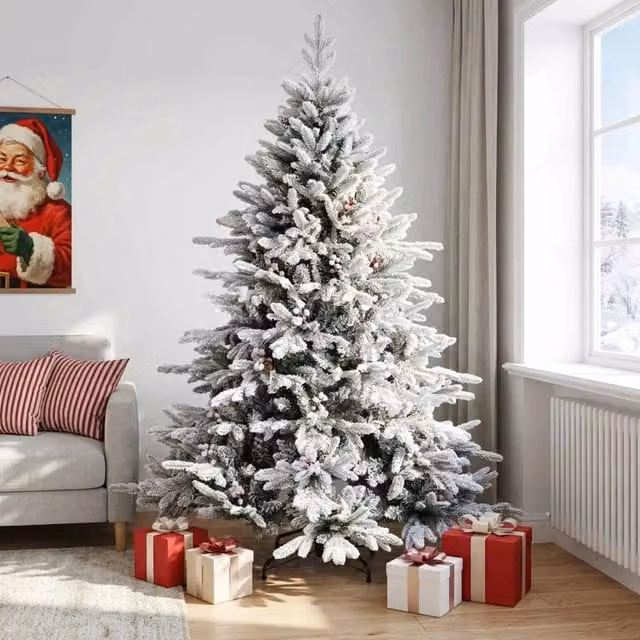 Albero di Natale Artificiale con Rami Pieghevoli 210 cm 42055550