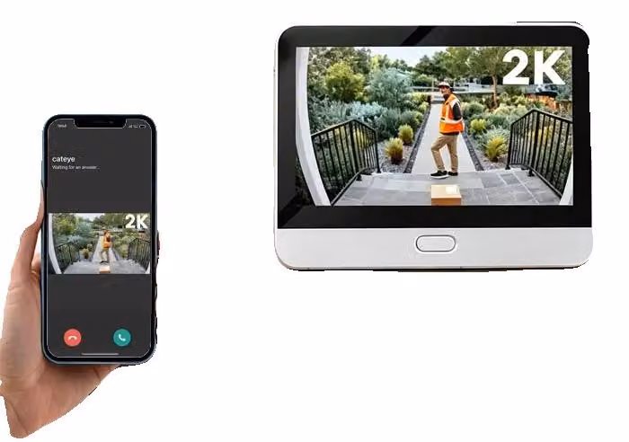 Citofono con spioncino, funzione di intercomunicazione, visione notturna, telecamera