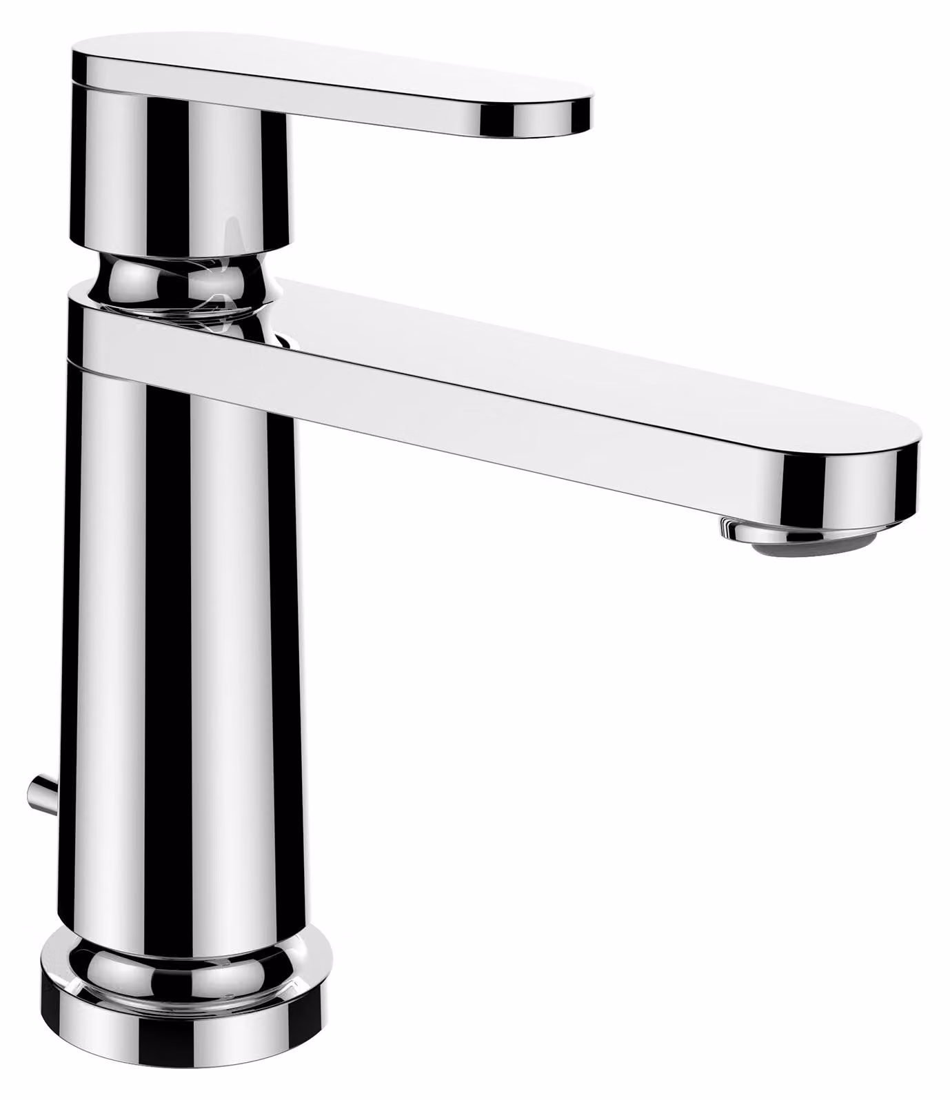 LAUFEN The New Classic Mitigeur de lavabo, avec soupape découlement, saillie 130mm, HF900503100000, HF900503100000