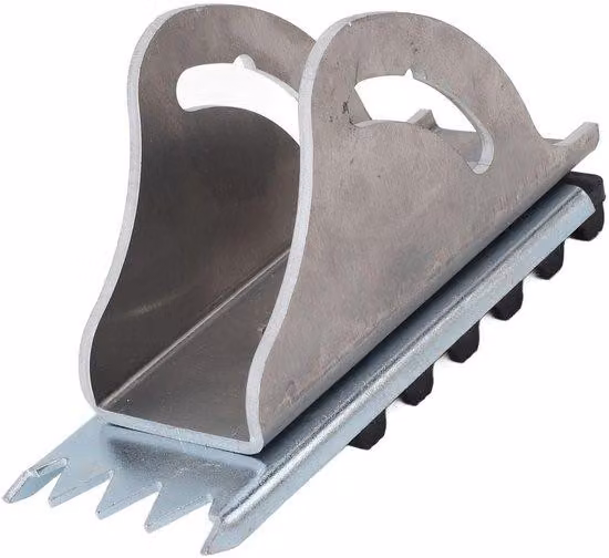 Piastra antiscivolo per posizionamento in piedi - Elevata resistenza - Tappetino di supporto 40x20 - Ricambi - Scala in alluminio - 8 accessori - Struttura in acciaio