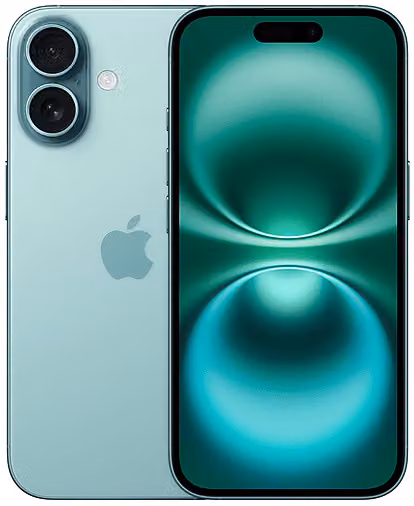 Apple iPhone 16 128GB Verde acqua con schermo da 6,1 pollici e USB-C
