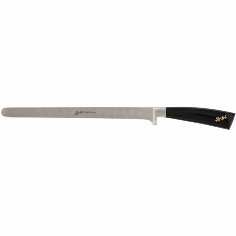 Coltello Salmone cm 26 linea Elegance nero lucido di Berkel