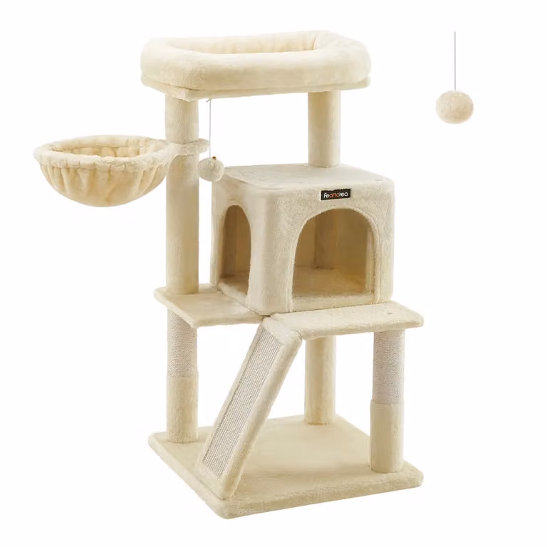 Albero per Gatti con Pendenza, Beige