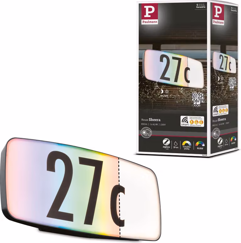 Paulmann Luce del numero civico a LED Sheera