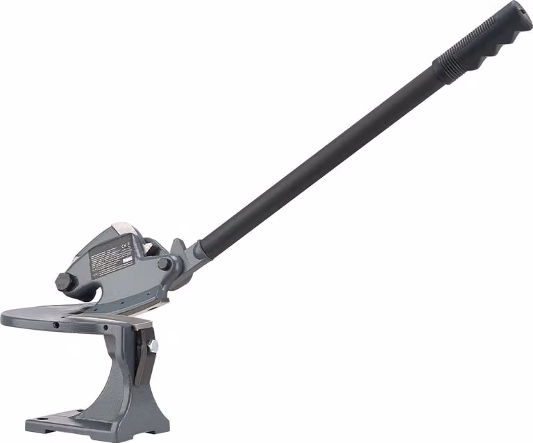SucceBuy Cesoia manuale per lamiere con leva manuale, versatile cesoia per lamiere, robusta struttura in acciaio, modello da assemblare, adatta per acciaio, rame, tondo e alluminio fino a uno spessore massimo di 1,9 mm