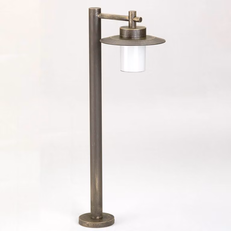 Albert Leuchten Lampioncino da giardino Fiona, Bronzo / Ottone antico, Alluminio, Campagna / Rustiche, Lampada da esterni
