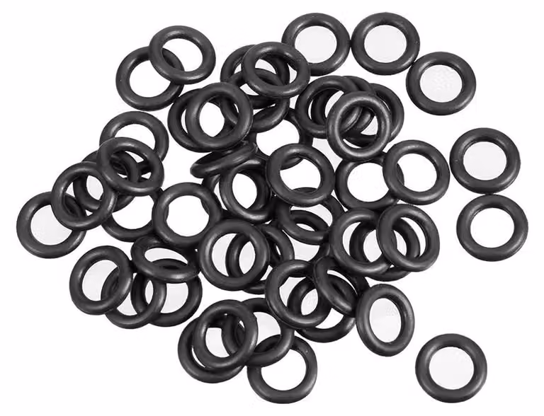 50 O-ring in gomma nitrilica, dimensioni 4x7x1,5 mm, guarnizioni