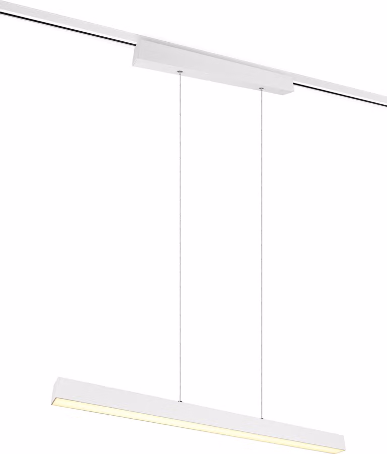 TRIO-Leuchten lampada a sospensione DUOLINE WHT 90x180x5 cm bianca