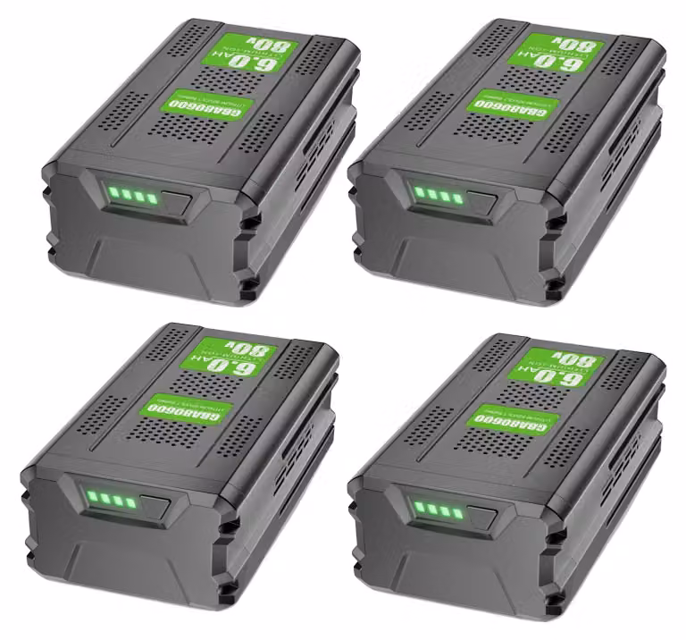 Batterie di ricambio, capacità 6000mAh, compatibili con gli utensili Greenworks, colore rosa