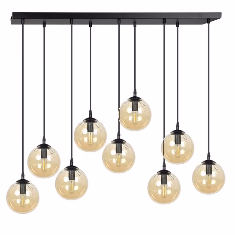 Lampadario Emibig 9xE14 40W COSMO 9 BL/Miele 713/9